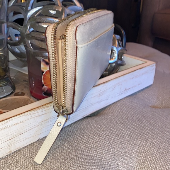 Pre owned Kate Spade Continental beige Wallet Leather - Picture 4 of 11